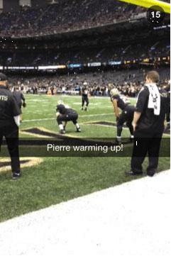 New Orleans Saints Using Snapchat