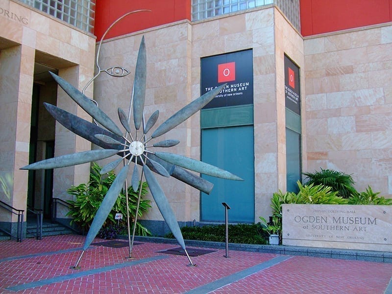The front of the Ogden Museum of Southern Art