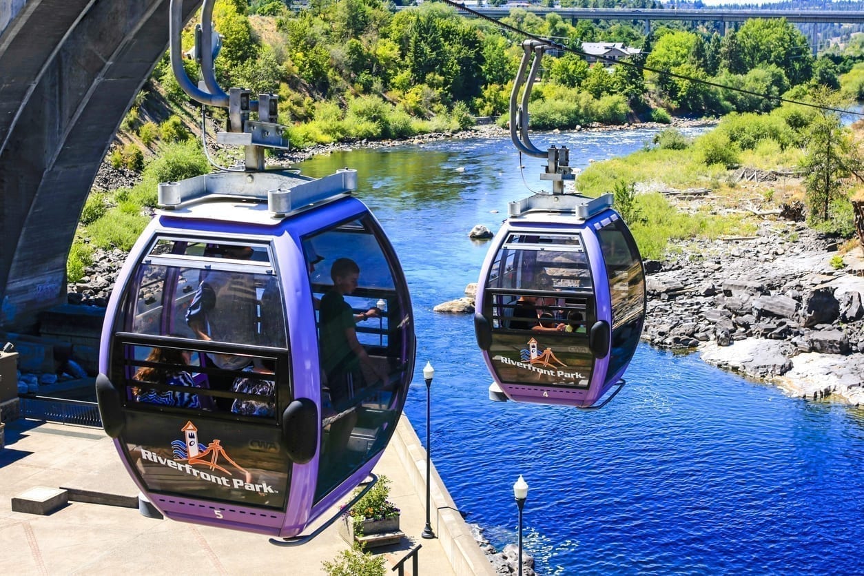 Spokane RIverfront Park Skyride