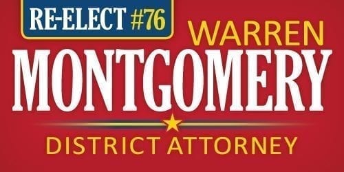 Reelect Warren Montgomery Logo