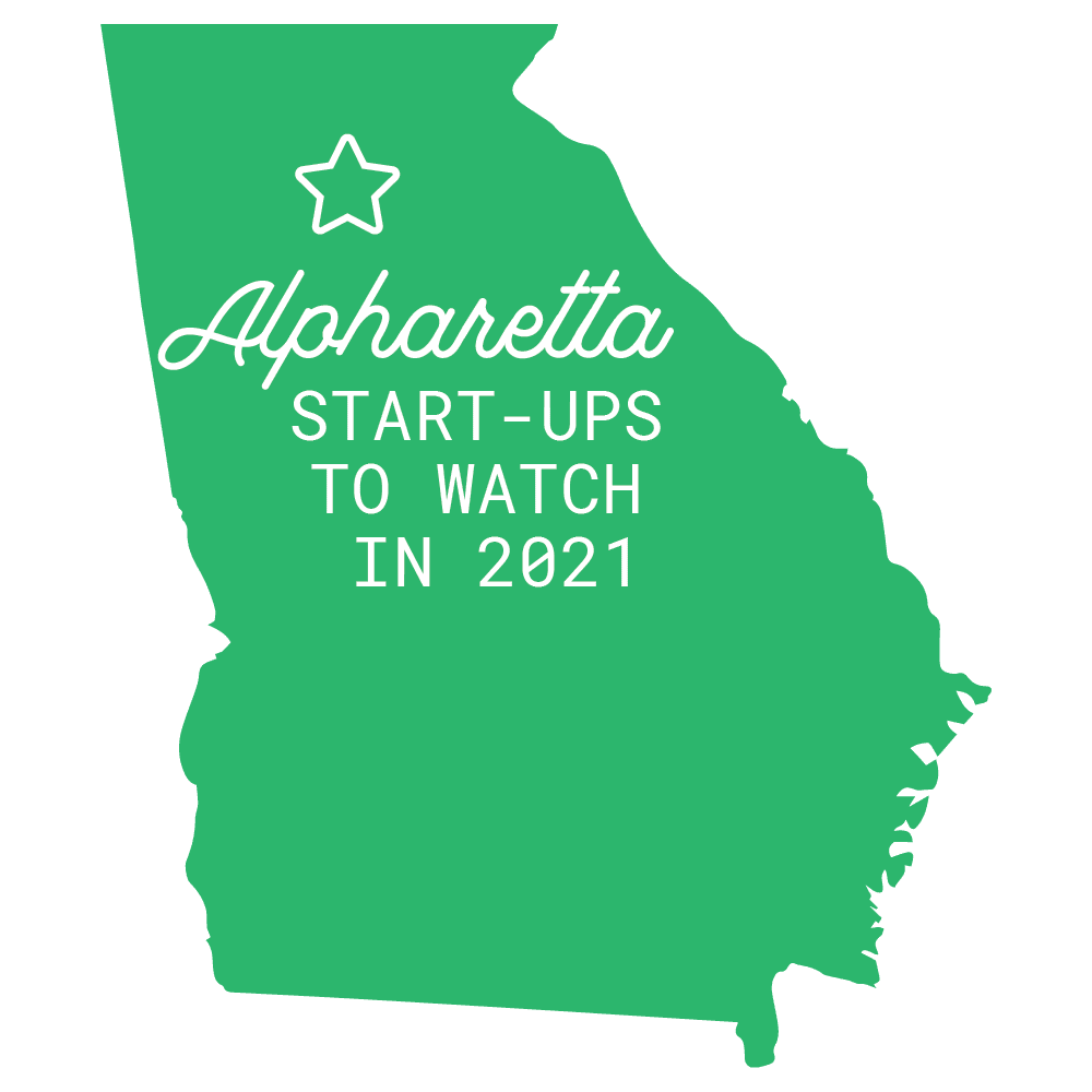 Alpharetta Startups to watch graphic