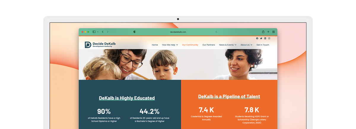 Decide DeKalb website