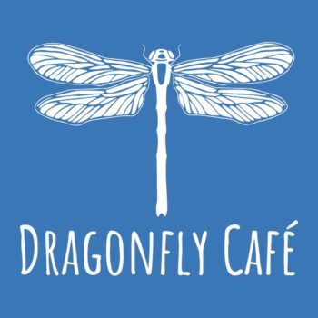 Dragonfly Café single-color logo