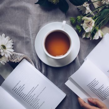 Cup of tea on a table