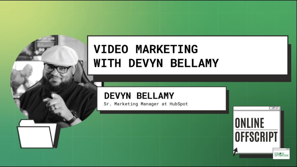 Devyn Bellamy on the Online Offscript podcast.