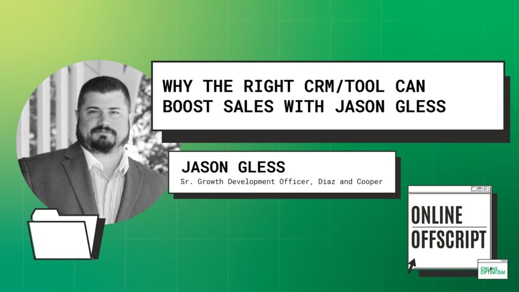 Jason Gless on the Online Offscript podcast.