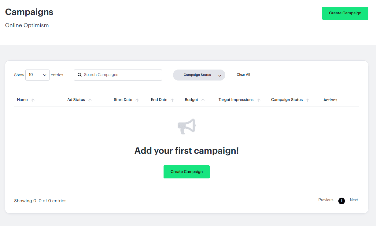 Hulu Ad Manager Add Your First Campaign