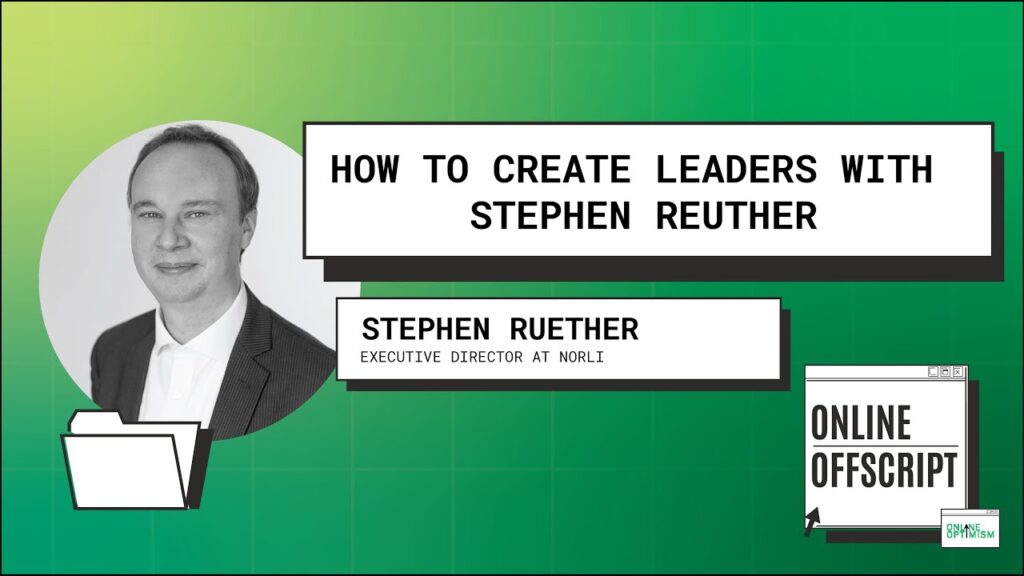 Stephen Reuther on the Online Offscript podcast.