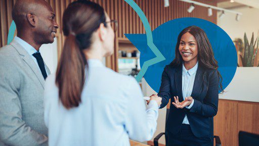 customer handshake