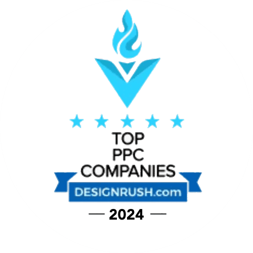 Top DesignRush PPC Companies Badge