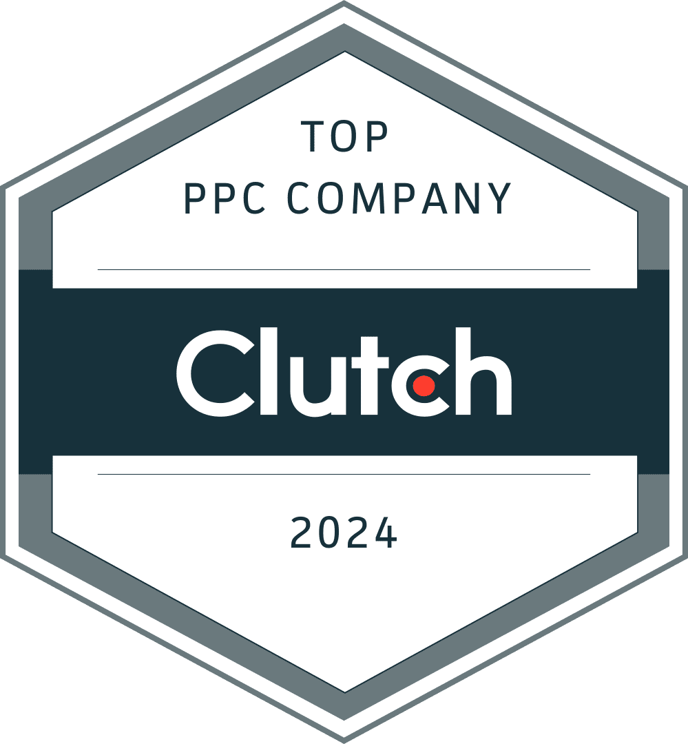 Top PPC Companies Clutch Badge